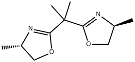 (4S,4'S)-2,2'-(丙烷-2,2-二基)双(4-甲基-4,5-二氢噁唑) 结构式