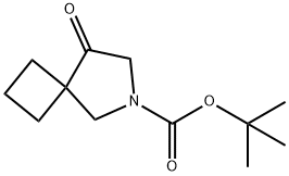 6-Azaspiro[3.4]octane-6-carboxylic acid, 8-oxo-, 1,1-dimethylethyl ester Struktur