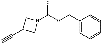 1-Azetidinecarboxylic acid, 3-ethynyl-, phenylmethyl ester Structure