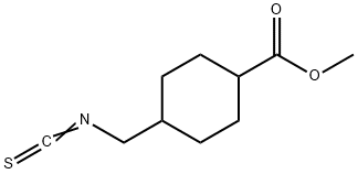 English name Cyclohexanecarboxylic acid, 4-(isothiocyanatomethyl)-, methyl ester,1824097-75-7,结构式