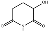 3-hydroxypiperidine-2,6-dione Structure