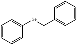 Benzene, [(phenylmethyl)seleno]- Structure
