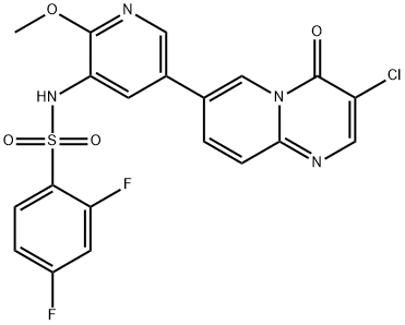 PI3K/mTOR 抑制剂-2, 1848242-58-9, 结构式