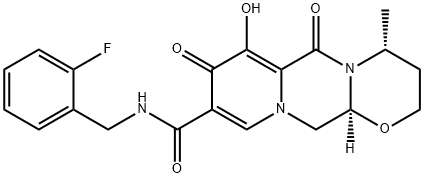 Dolutegravir 4-Desfluoro Impurity Struktur