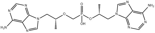 Phosphonic acid, P-[[(1R)-2-(6-amino-9H-purin-9-yl)-1-methylethoxy]methyl]-, mono[(1R)-2-(6-amino-9H-purin-9-yl)-1-methylethyl] ester|Phosphonic acid, P-[[(1R)-2-(6-amino-9H-purin-9-yl)-1-methylethoxy]methyl]-, mono[(1R)-2-(6-amino-9H-purin-9-yl)-1-methylethyl] ester