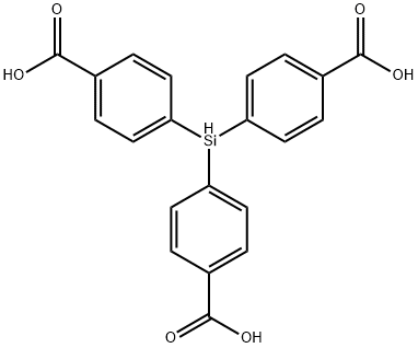4,4',4''-硅烷三基三苯甲酸 结构式