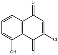 2-chloro-8-hydroxy-1,4-dihydronaphthalene-1,4-di one