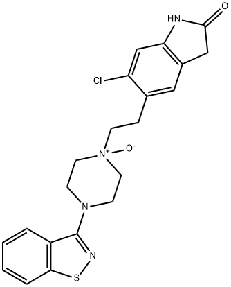 Ziprasidone N-Oxide Structure
