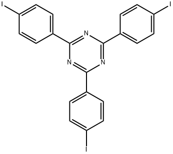 1,3,5-Triazine, 2,4,6-tris(4-iodophenyl)-,188984-68-1,结构式