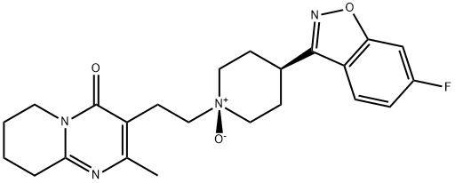 cis-RisperidoneN-Oxide Struktur