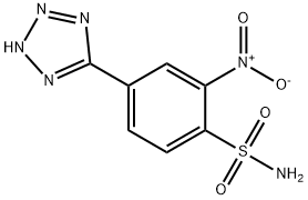 2-nitro-4-(1H-1,2,3,4-tetrazol-5-yl)benzene-1-sulfonamide Structure