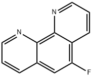 1,10-Phenanthroline, 5-fluoro- 结构式