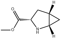 2-Azabicyclo[3.1.0]hexane-3-carboxylic acid, methyl ester, (1S,3S,5S)- Structure