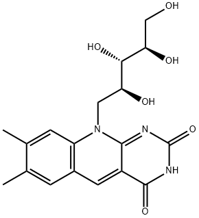 5-deazariboflavin, 19342-73-5, 结构式