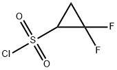 2,2-difluorocyclopropane-1-sulfonyl chloride Structure