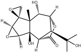 (1aS,7S,7aR,8S)-1a,1b,5,6,6a,7a-Hexahydro-1bα,6β-dihydroxy-6aα-methyl-8-(1-methyl-1-hydroxyethyl)spiro[2α,5α-methano-7H-oxireno[3,4]cyclopent[1,2-d]oxepine-7,2'-oxiran]-3(2H)-one