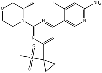 PI3K/mTOR Inhibitor-1, 1949802-49-6, 结构式
