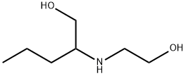 1-Pentanol, 2-[(2-hydroxyethyl)amino]- 化学構造式