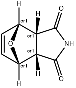 REL-(3AR,4R,7S,7AS)-3A,4,7,7A-四氢-1H-4,7-环氧异吲哚-1,3(2H)-二酮,19878-26-3,结构式