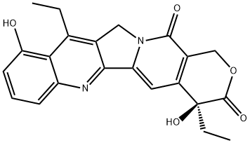 9-hydroxy-7-ethylcamptothecin Structure