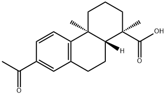 16-Nor-15-oxoabieta-8,11,13-trien-18-oic acid 化学構造式