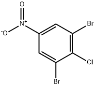 1,3-二溴-2-氯-5-硝基苯,20098-47-9,结构式