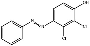 Phenol, 2,3-dichloro-4-(2-phenyldiazenyl)- Structure