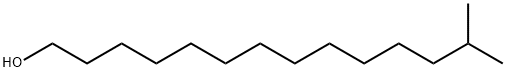 13-甲基十四烷-1-醇 结构式