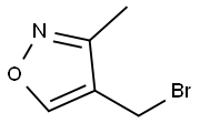 4-(溴甲基)-3-甲基异噁唑 结构式