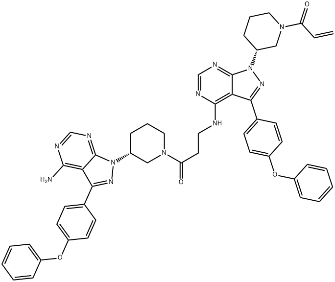 依鲁替尼杂质9,2031255-23-7,结构式