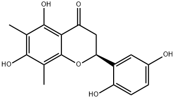 203734-35-4 4H-1-Benzopyran-4-one, 2-(2,5-dihydroxyphenyl)-2,3-dihydro-5,7-dihydroxy-6,8-dimethyl-, (2S)-