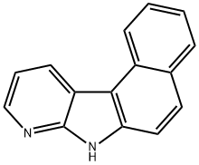 7H-benzo[e]pyrido[2,3-b]indole,205-38-9,结构式
