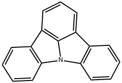 吲哚(3,2,1-JK)咔唑 结构式