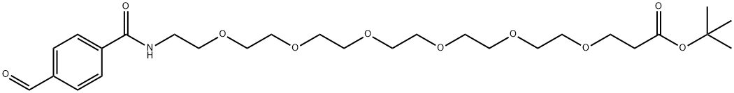 Ald-Ph-PEG6-t-butyl ester|CHO-PH-PEG6-COOTBU