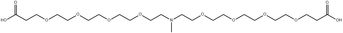 N-Me-N-(PEG4-acid)2|N-Me-N-(PEG4-acid)2