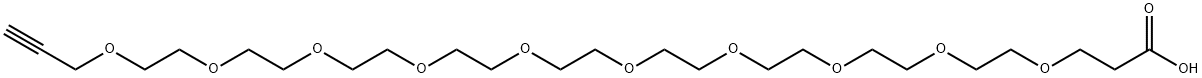 Propargyl-PEG10-acid