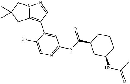 AZD4573 Struktur