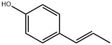 Phenol, 4-(1E)-1-propenyl- 化学構造式