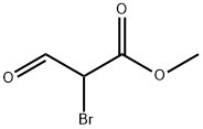 Propanoic acid, 2-bromo-3-oxo-, methyl ester Struktur