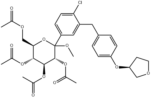 EMpagliflozin  iMpurity 10 Structure