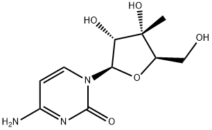 3'-beta-C-Methylcytidine 结构式