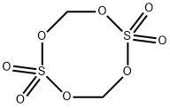 1,3,5,7,2,6-Tetroxadithiocane, 2,2,6,6-tetraoxide Structure