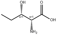 D-Norvaline, 3-hydroxy-, (3S)-rel- 化学構造式