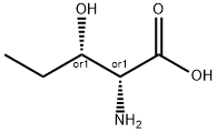 D-Norvaline, 3-hydroxy-, (3S)-rel- Struktur