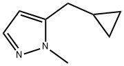5-(cyclopropylmethyl)-1-methyl-1H-pyrazole(WXC08872) Structure