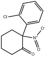 2-(2-氯苯基)-2-硝基环己酮, 2079878-75-2, 结构式