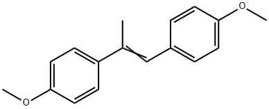 1-Propene,1,2-bis(4-methox Struktur