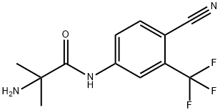 2-Amino-N-[4-cyano-3-(trifluoromethyl)phenyl]-2-methylpropanamide