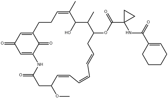 CYTOTRIENIN A Struktur