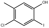 4-氯-2-碘-5-甲基苯酚,2088367-37-5,结构式